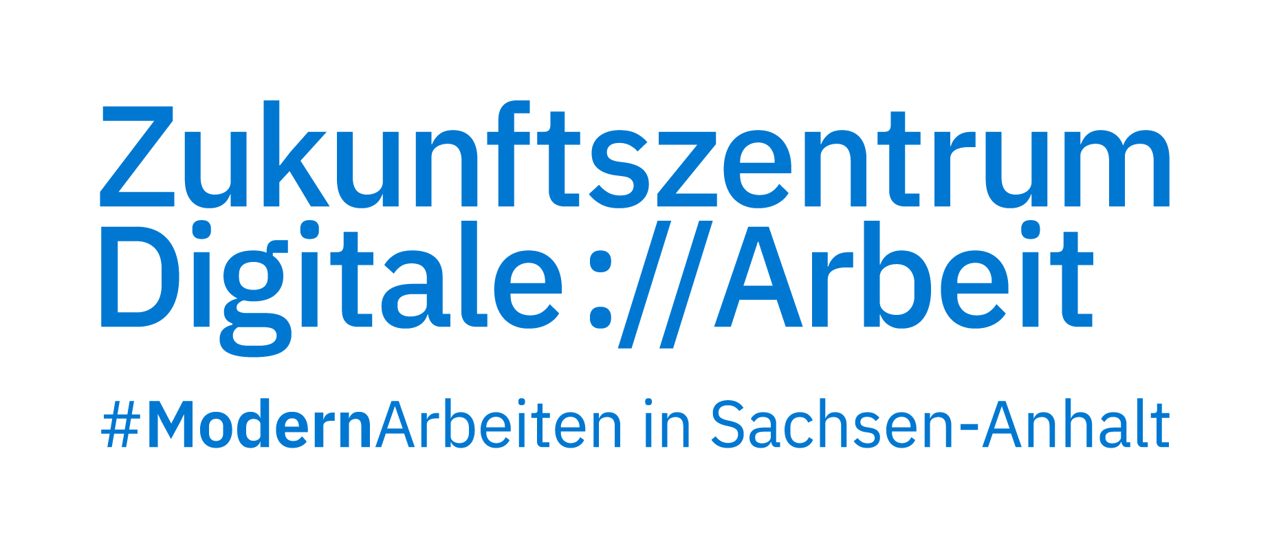 Logo: Logo Zukunftszentrum Digitale Arbeit Sachsen-Anhalt