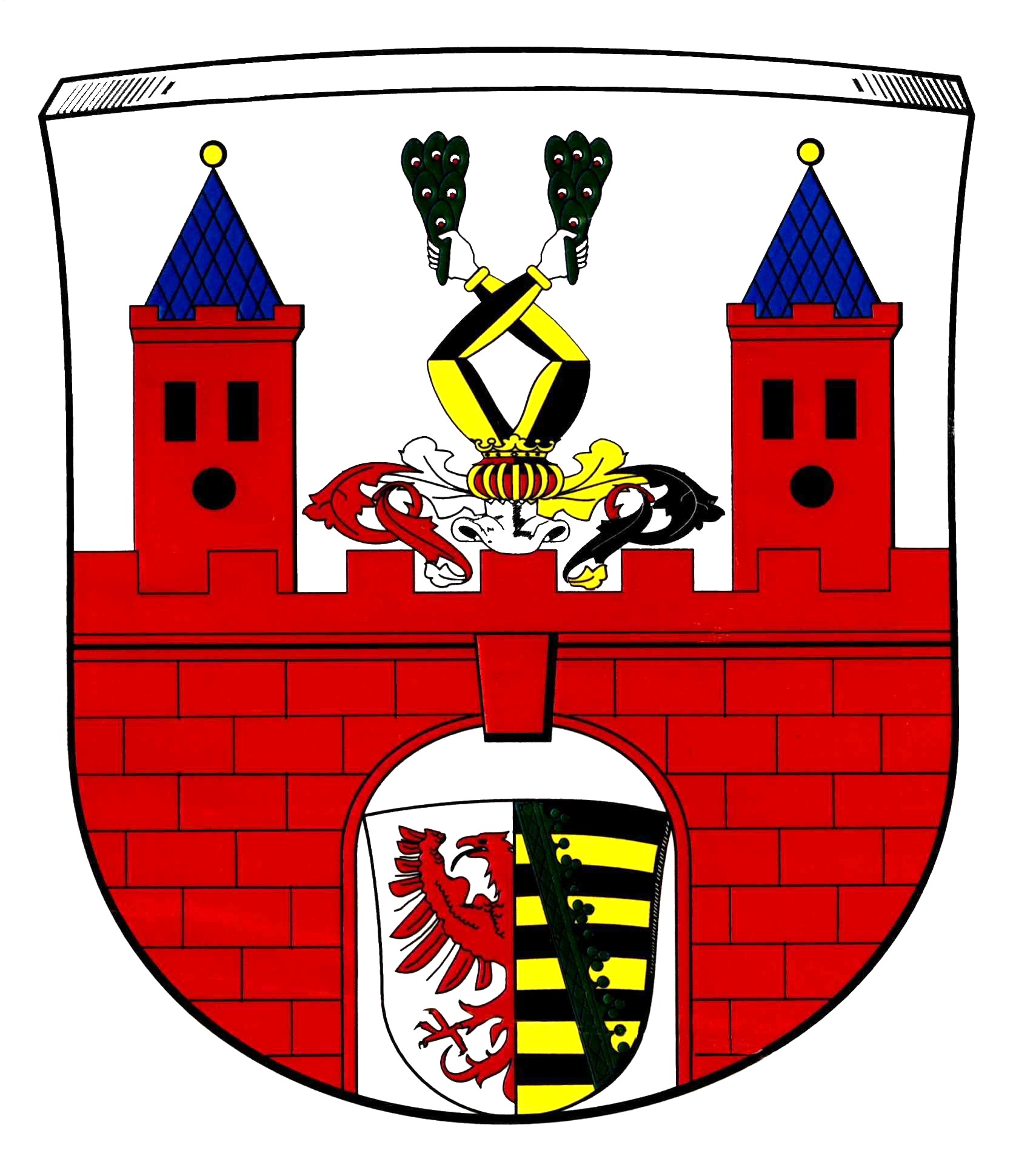 Logo: Wappen Stadt Bernburg (Saale)