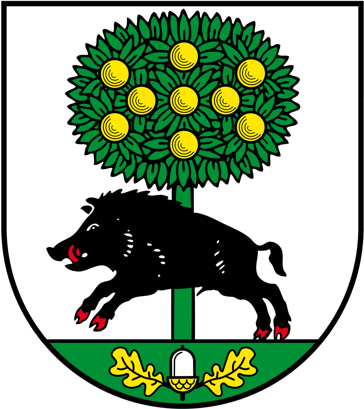 Logo: Wappen Oranienbaum-Wörlitz